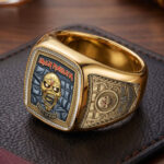 Iron Maiden 3D Engraved Ring - Image 3