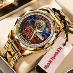 Iron Maiden Alloy Luxury Quartz Watch