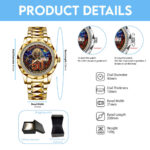 Iron Maiden Alloy Luxury Quartz Watch - Image 5