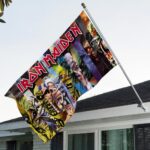 Iron Maiden 3D Double-side House Flag