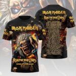 Iron Maiden 2026 World Tour 3D Apparel