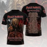 Iron Maiden 2026 World Tour 3D Apparel