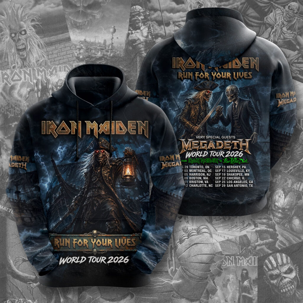 Iron Maiden 2026 World Tour 3D Apparel - Image 2