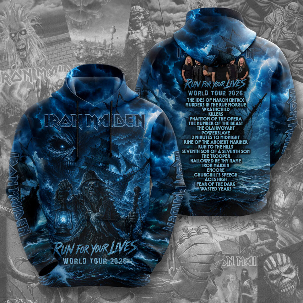Iron Maiden 2026 World Tour 3D Apparel - Image 2