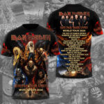 Iron Maiden 2026 World Tour 3D Apparel