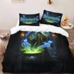 Iron Maiden 2026 World Tour 3-Piece Duvet Bedding Set - Image 3