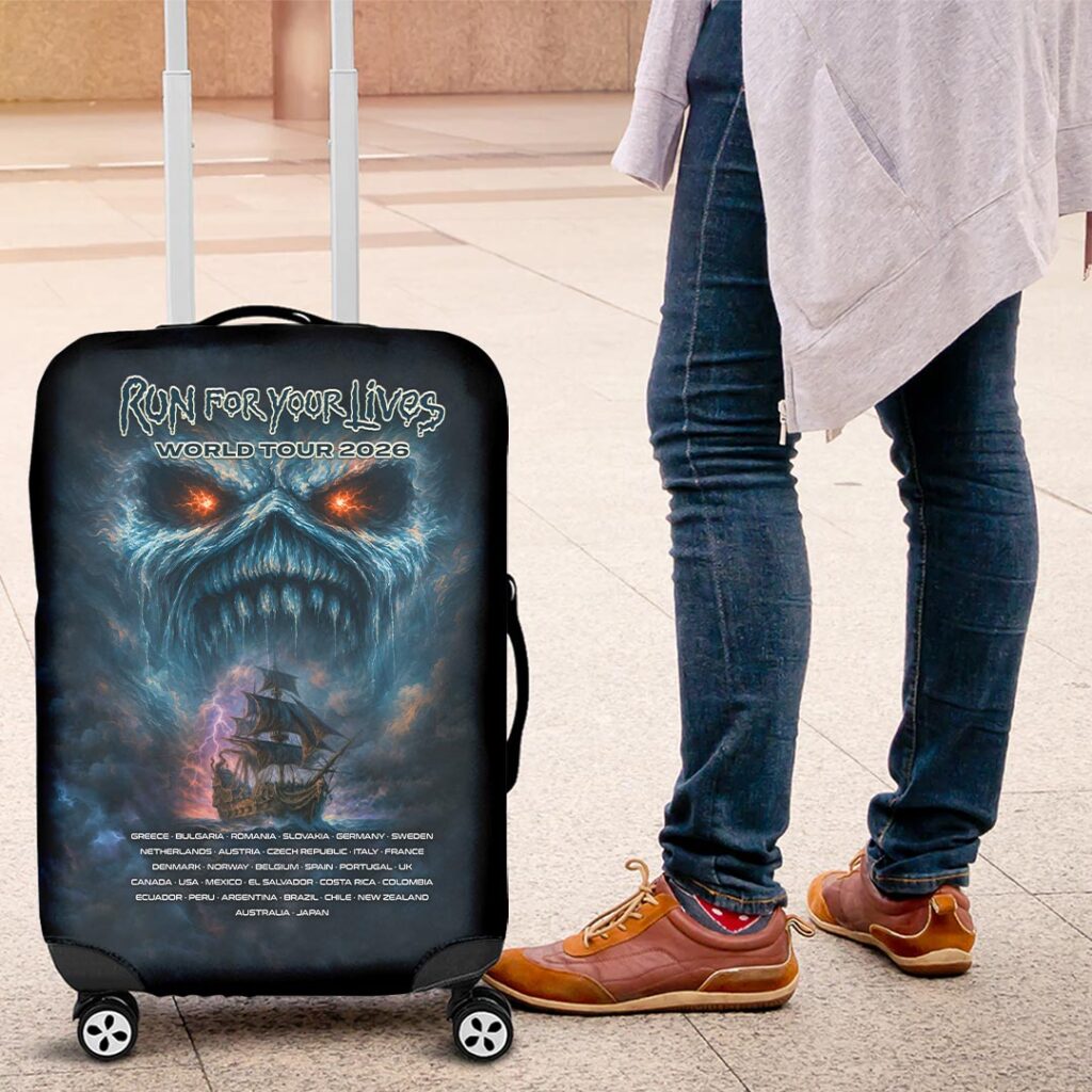 Iron Maiden 2026 World Tour Luggage Cover - Image 2