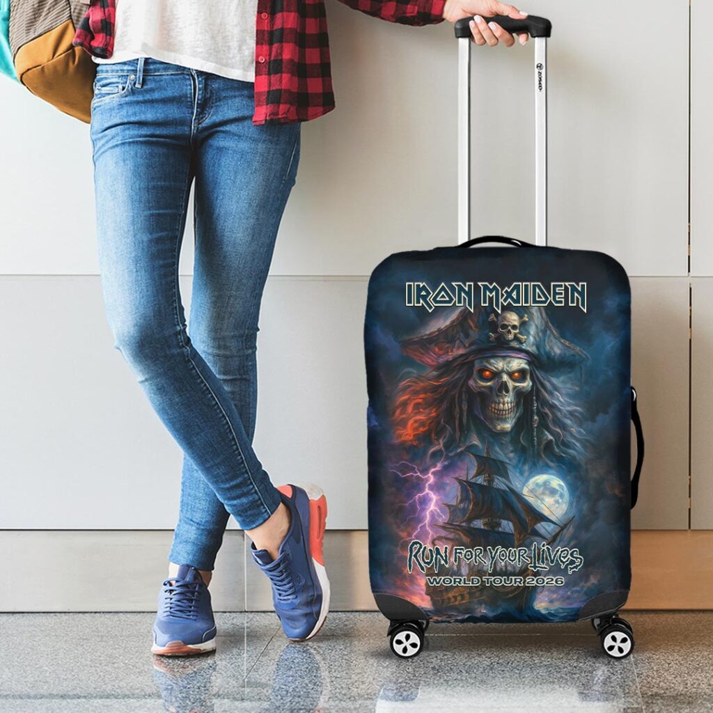 Iron Maiden 2026 World Tour Luggage Cover - Image 3