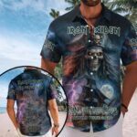Iron Maiden 2026 World Tour Short Sleeve Button-Down Shirt