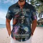 Iron Maiden 2026 World Tour Short Sleeve Button-Down Shirt - Image 2