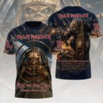 Iron Maiden 2026 World Tour 3D Apparel