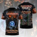 Iron Maiden 2026 World Tour 3D Apparel
