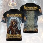 Iron Maiden 2026 World Tour 3D Apparel