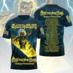 Iron Maiden 2026 World Tour 3D Apparel