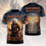 Iron Maiden 2026 World Tour 3D Apparel