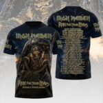 Iron Maiden 2026 World Tour 3D Apparel