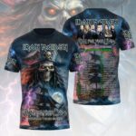 Iron Maiden 2026 World Tour 3D Apparel