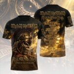 Iron Maiden 2026 World Tour 3D Apparel