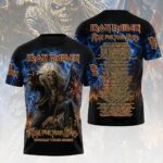 Iron Maiden 2026 World Tour 3D Apparel
