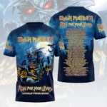Iron Maiden 2026 World Tour 3D Apparel