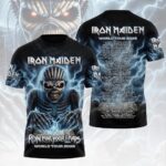 Iron Maiden 2026 World Tour 3D Apparel