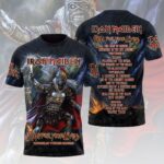Iron Maiden 2026 World Tour 3D Apparel