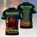 Iron Maiden 2026 World Tour 3D Apparel