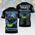 Iron Maiden 2026 World Tour 3D Apparel