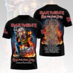 Iron Maiden 2026 World Tour 3D Apparel