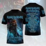 Iron Maiden 2026 World Tour 3D Apparel