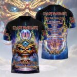 Iron Maiden 2026 World Tour 3D Apparel