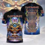 Iron Maiden 2026 World Tour 3D Apparel