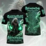 Iron Maiden 2026 World Tour 3D Apparel