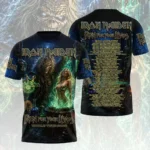 Iron Maiden 2026 World Tour 3D Apparel