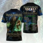 Iron Maiden 2026 World Tour 3D Apparel