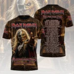Iron Maiden 2026 World Tour 3D Apparel
