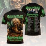 Iron Maiden 2026 World Tour 3D Apparel