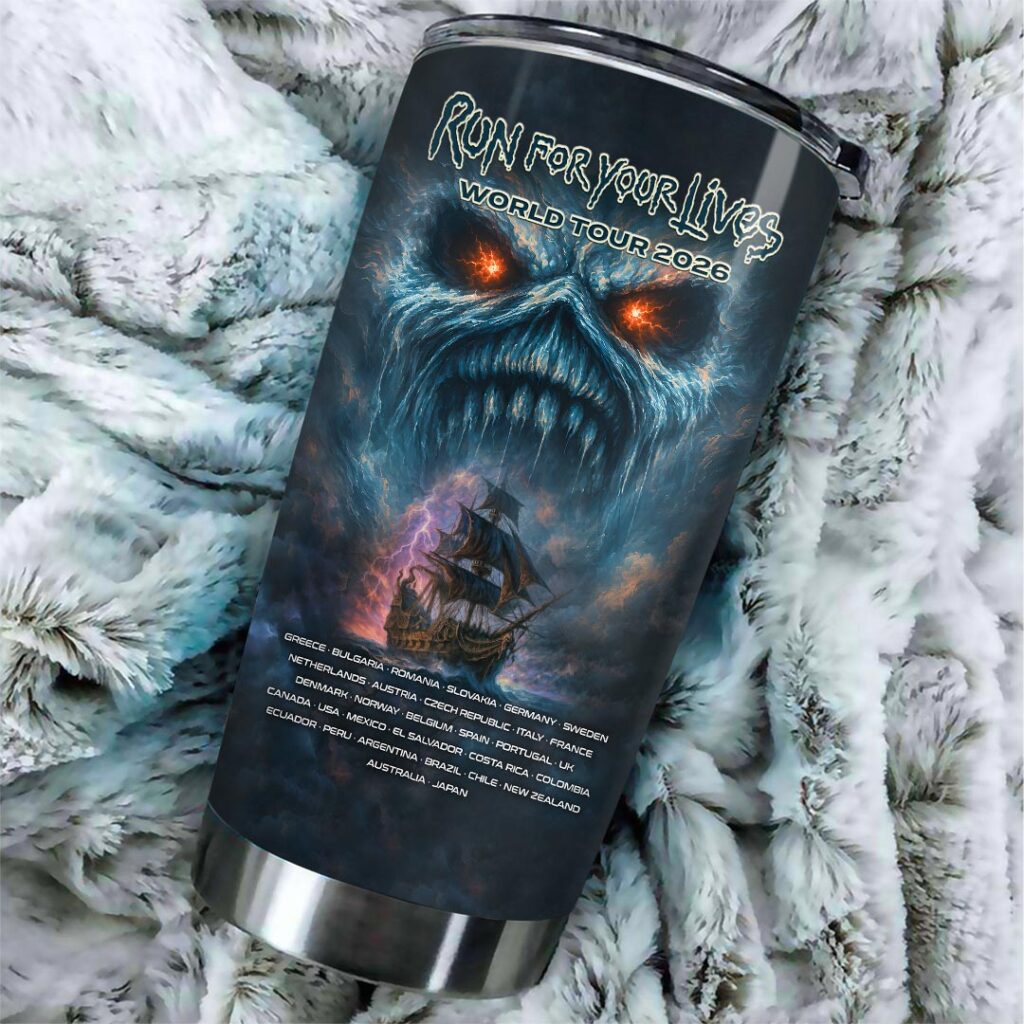 Iron Maiden 2026 World Tour Tumbler Cup - Image 2
