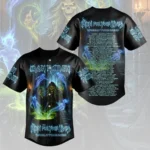 Iron Maiden 2026 World Tour Baseball Jersey