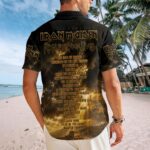 Iron Maiden 2026 World Tour Short Sleeve Button-Down Shirt - Image 3