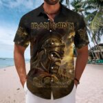 Iron Maiden 2026 World Tour Short Sleeve Button-Down Shirt - Image 2