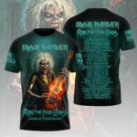 Iron Maiden 2026 World Tour 3D Apparel