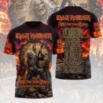 Iron Maiden 2026 World Tour 3D Apparel