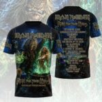 Iron Maiden 2026 World Tour 3D Apparel