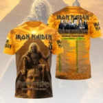 Iron Maiden 2026 World Tour 3D Apparel