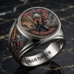 Iron Maiden 3D Engraved Ring - Image 2