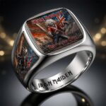 Iron Maiden 3D Engraved Ring - Image 4