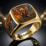 Iron Maiden 3D Engraved Ring - Image 3