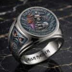 Iron Maiden 3D Engraved Ring - Image 2