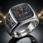 Iron Maiden 3D Engraved Ring - Image 4